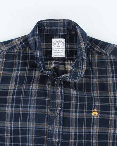 Brooks Brothers Checked Corduroy Shirt - S