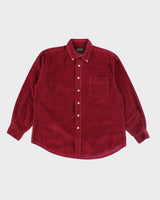 Cambridge Red Corduroy Shirt - L
