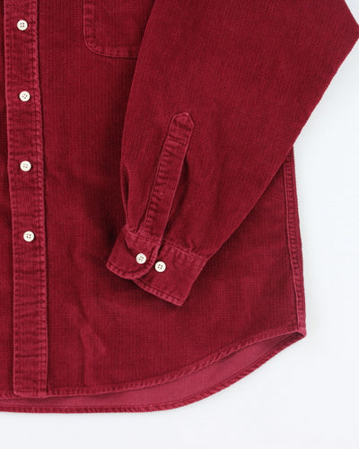 Cambridge Red Corduroy Shirt - L