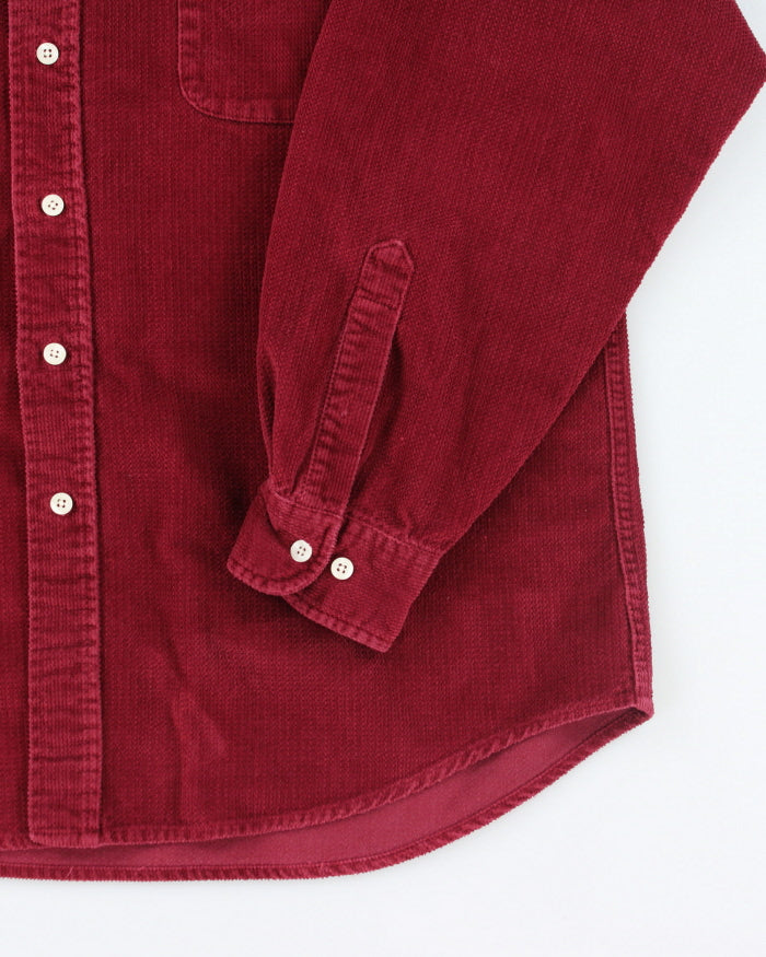Cambridge Red Corduroy Shirt - L