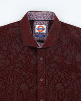 Vintage Jermyn &amp; Bond Oversized Patterned Button Up Shirt - XL