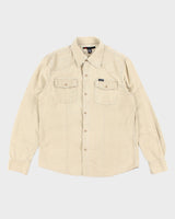 Y2k 00s Vibe Corduroy Shirt - L