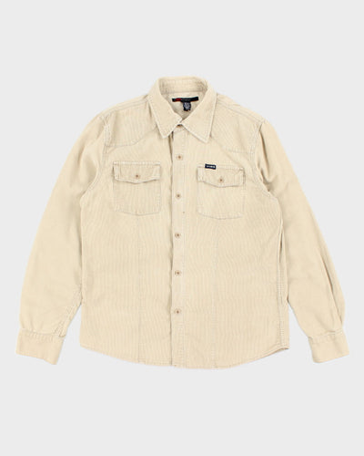 Y2k 00s Vibe Corduroy Shirt - L