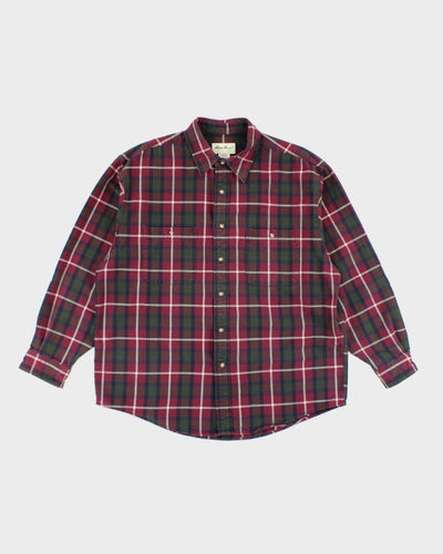 Vintage Eddie Bauer Heavyweight Flannel Shirt - L