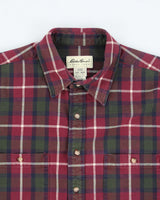 Vintage Eddie Bauer Heavyweight Flannel Shirt - L