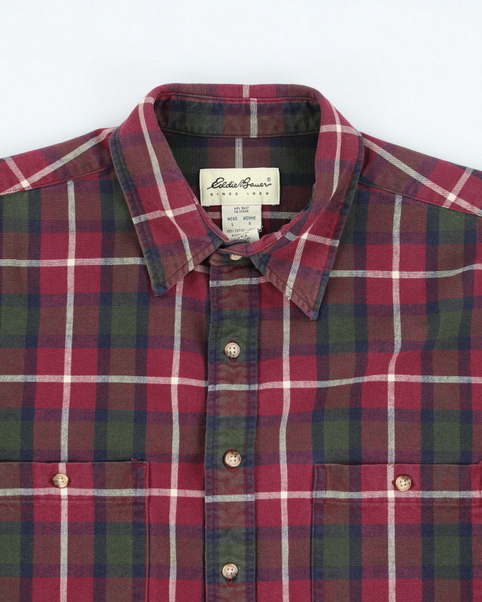 Vintage Eddie Bauer Heavyweight Flannel Shirt - L