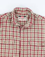 Vintage 90's Levi's Red Plaid Flannel Shirt - L