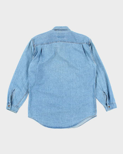 Vintage 2000's Levi's Light Wash Denim Shirt - M