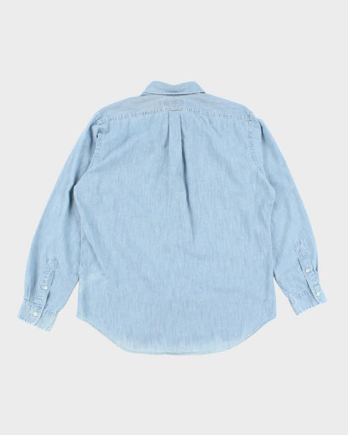 Vintage 2000's Ralph Lauren Light Wash Denim Shirt - L