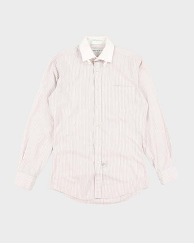 Vintage 90's Yves Saint Laurent Striped Button Up Shirt - M