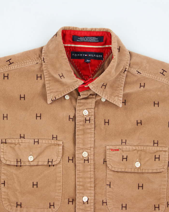 Vintage Tommy Hilfiger Heavyweight Button Up Shirt - S