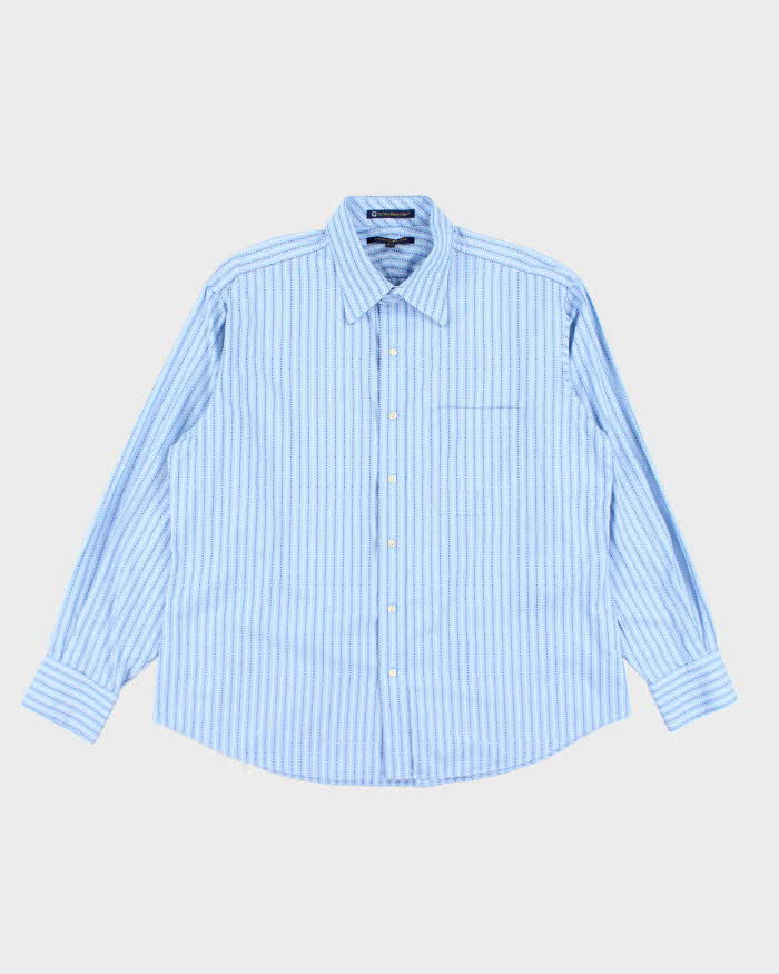 Vintage 90's Tommy Hilfiger Striped Button Up Shirt - L