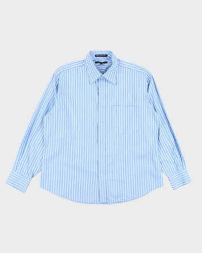 Vintage 90's Tommy Hilfiger Striped Button Up Shirt - L