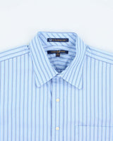Vintage 90's Tommy Hilfiger Striped Button Up Shirt - L
