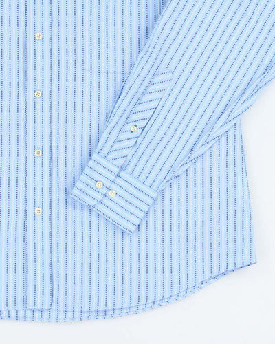 Vintage 90's Tommy Hilfiger Striped Button Up Shirt - L