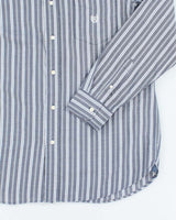 Vintage Y2K Chaps Striped Button Up Shirt - M