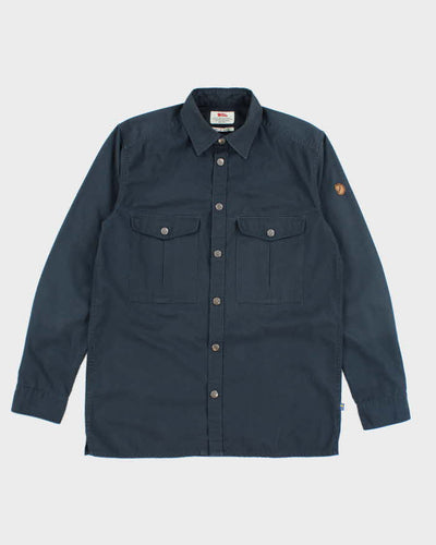 Vintage Fjall Raven Snap Button Heavyweight Shirt - M