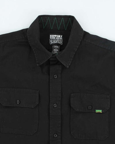 Vintage 2000's Creature Skateboards Heavyweight Button Up Shirt - L