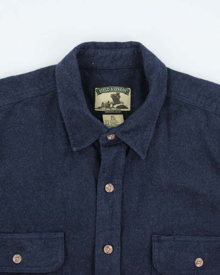 Vintage 90's Field and Stream Heavyweight Button Up Shirt - XL