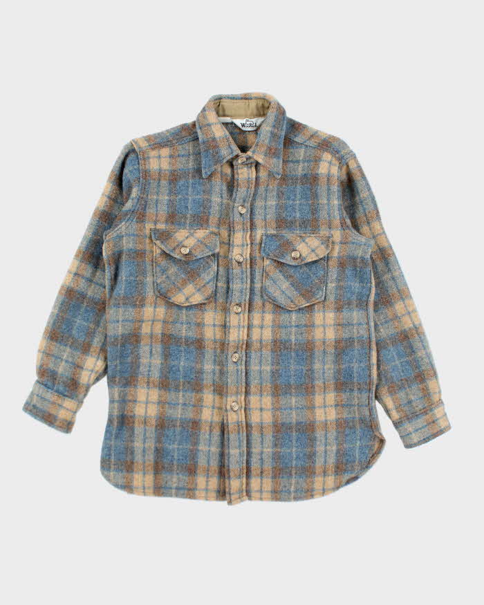 Vintage Woolrich Heavyweight Wool Button Up Shirt - M