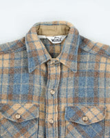 Vintage Woolrich Heavyweight Wool Button Up Shirt - M