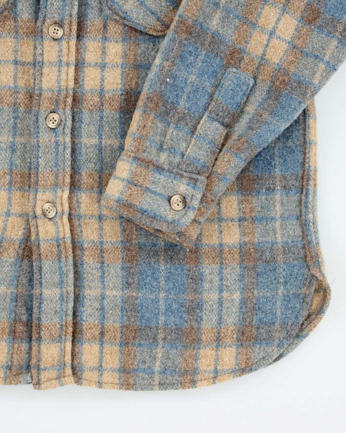 Vintage Woolrich Heavyweight Wool Button Up Shirt - M