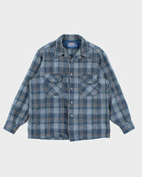 Vintage 70's Pendleton Wool Button Up Shirt - L