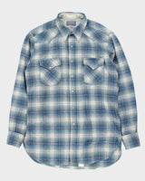 Vintage 80's Pendleton Snap Button Wool Shirt - L