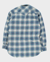 Vintage 80's Pendleton Snap Button Wool Shirt - L