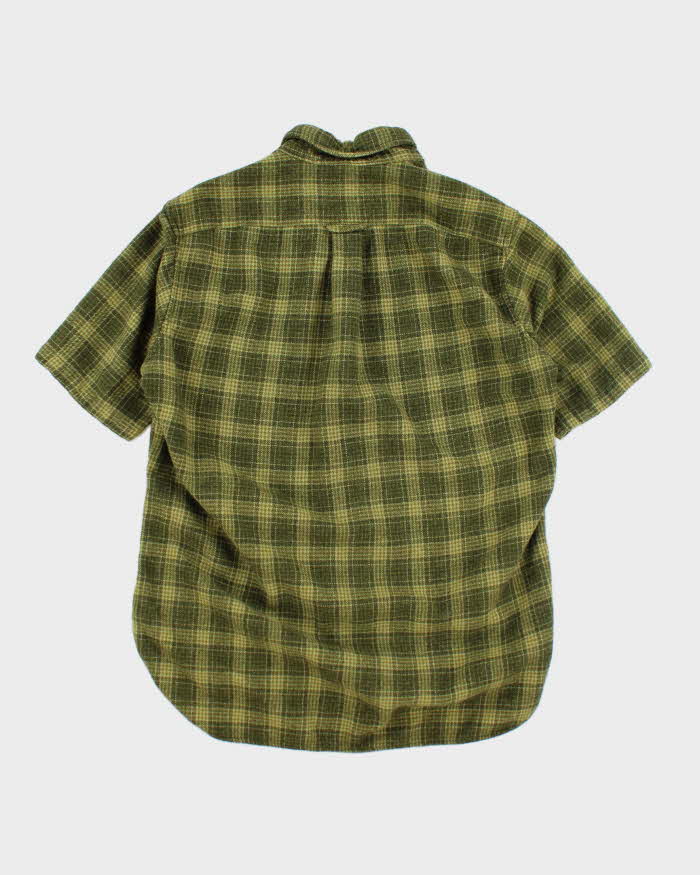 Vintage 70's Pendleton Short Sleeve Wool Button Up Shirt - L
