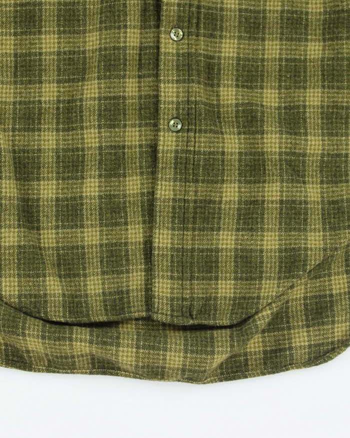 Vintage 70's Pendleton Short Sleeve Wool Button Up Shirt - L