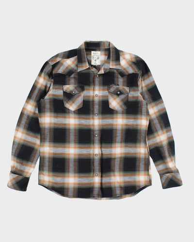 Vintage Y2K Diesel Western Snap Button Shirt - L