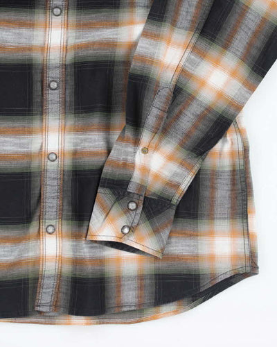 Vintage Y2K Diesel Western Snap Button Shirt - L