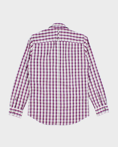 Vintage Y2K DKNY Checked Button Up Shirt - XS