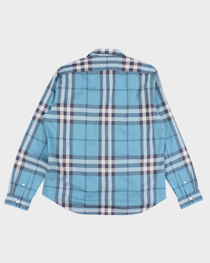 Vintage Y2K Burberry Brit Button Up Shirt - XL