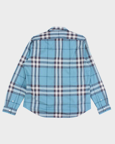 Vintage Y2K Burberry Brit Button Up Shirt - XL