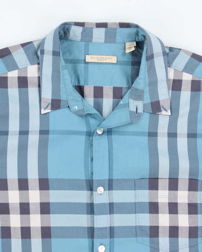 Vintage Y2K Burberry Brit Button Up Shirt - XL