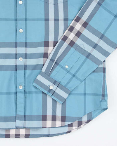 Vintage Y2K Burberry Brit Button Up Shirt - XL