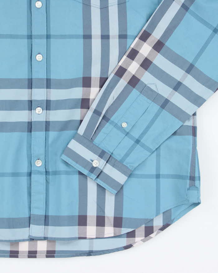 Vintage Y2K Burberry Brit Button Up Shirt - XL