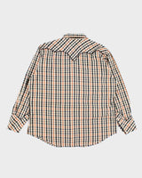 Vintage 80's Wrangler Western Wear Snap Button Shirt - XL