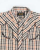 Vintage 80's Wrangler Western Wear Snap Button Shirt - XL