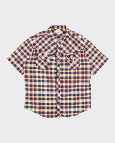 Vintage 1990's Paul Frank Western Snap Button Shirt Sleeved Shirt - XL