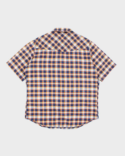 Vintage 1990's Paul Frank Western Snap Button Shirt Sleeved Shirt - XL
