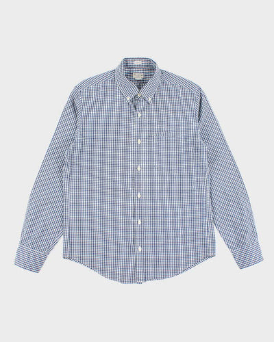 Vintage 90's J Crew Check Button Up Shirt - M