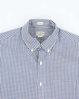 Vintage 90's J Crew Check Button Up Shirt - M