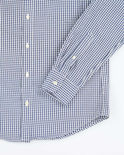 Vintage 90's J Crew Check Button Up Shirt - M