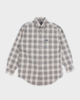 Vintage 90's Chaps Button Up Long-Sleeved Shirt - S