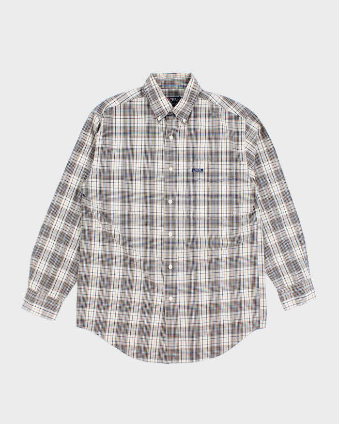 Vintage 90's Chaps Button Up Long-Sleeved Shirt - S
