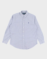Vintage Ralph Lauren Checked Button Up Shirt - L