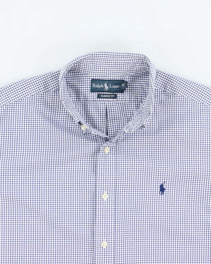 Vintage Ralph Lauren Checked Button Up Shirt - L